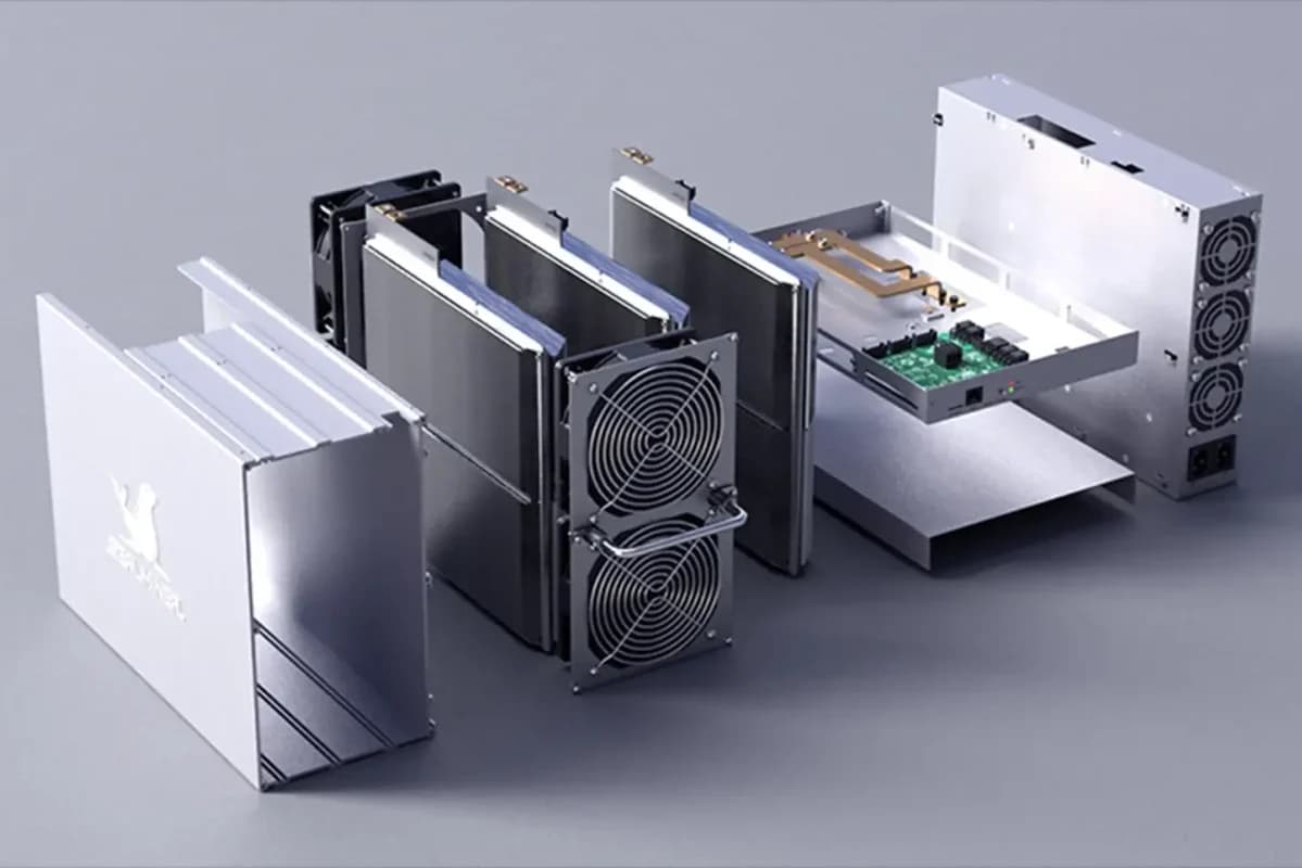 Bitcoin mining facility in Iowa